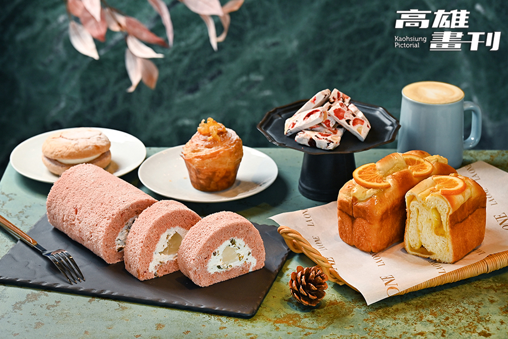 LA ONE Bakery春季推出季節限定濃郁柑橘系列甜點，酸甜口感一試難忘。(攝影/Carter)