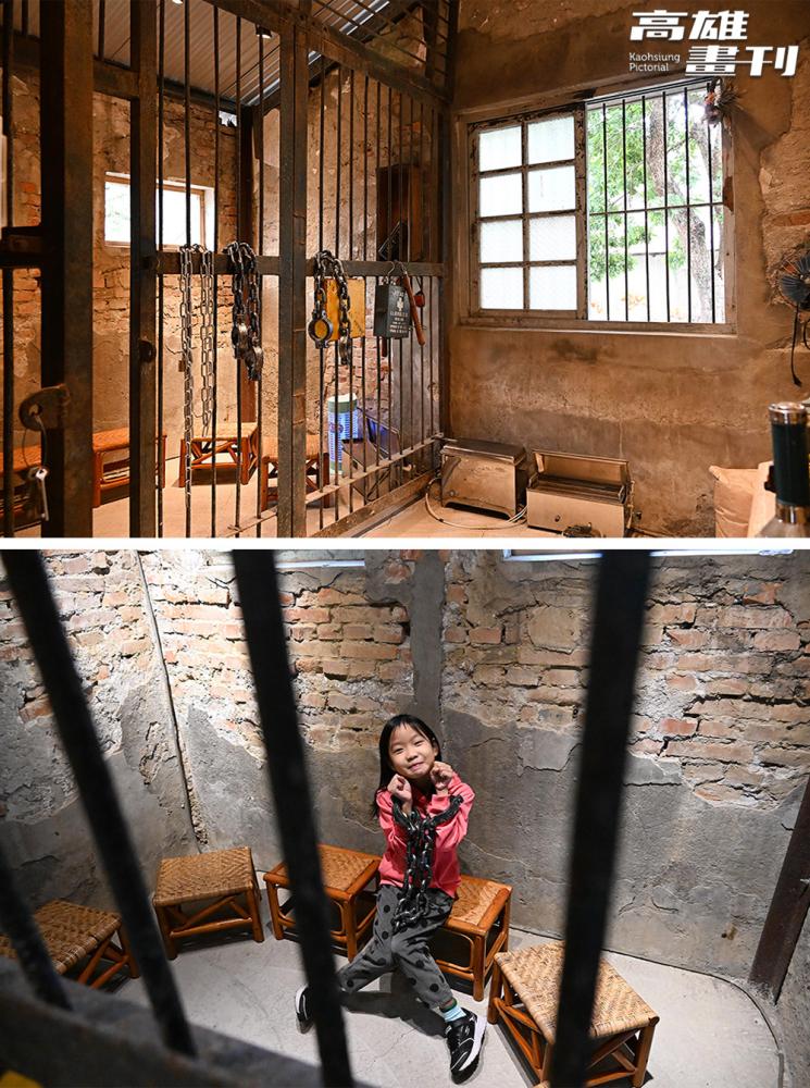 與糖面室復刻早期禁閉室設計，利用實境解謎活動讓遊客體驗當時情景，重溫糖業歷史。(攝影/Carter)