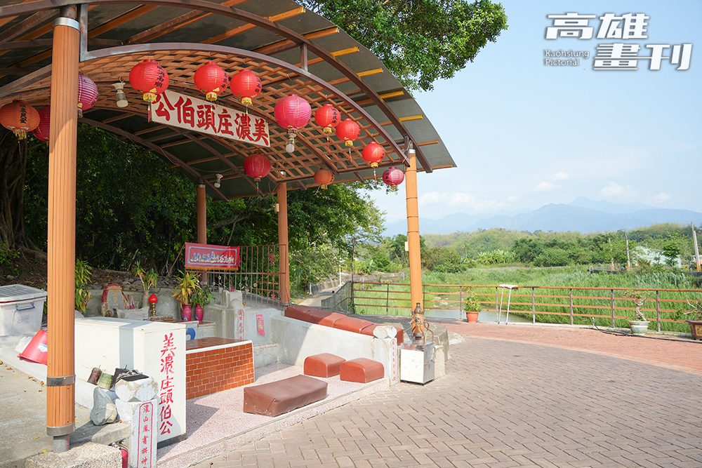 伯公是美濃客家人重要的文化信仰，「庄頭伯公」是美濃最早的伯公壇之一。(攝影/Cindy Lee)