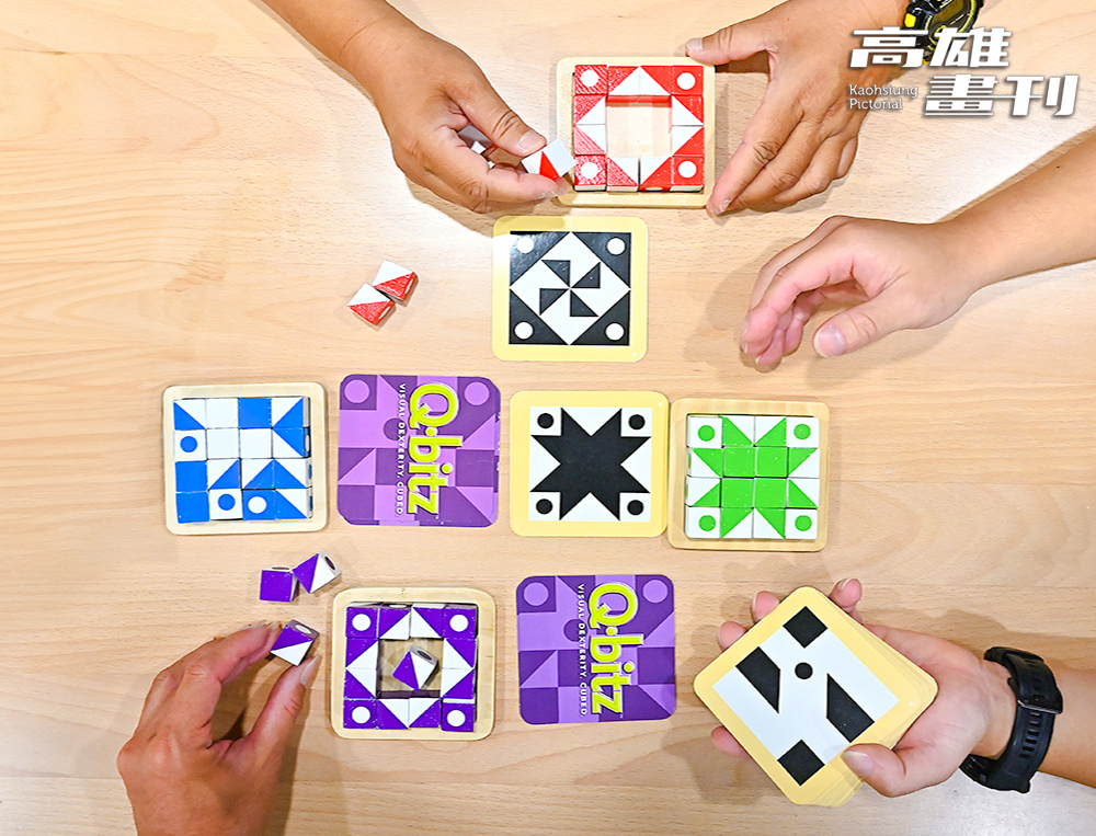桌遊近幾年受到喜愛，部分學校或家扶、伊甸等基金會，會用來與社區民眾或孩子互動。 (攝影/Carter)