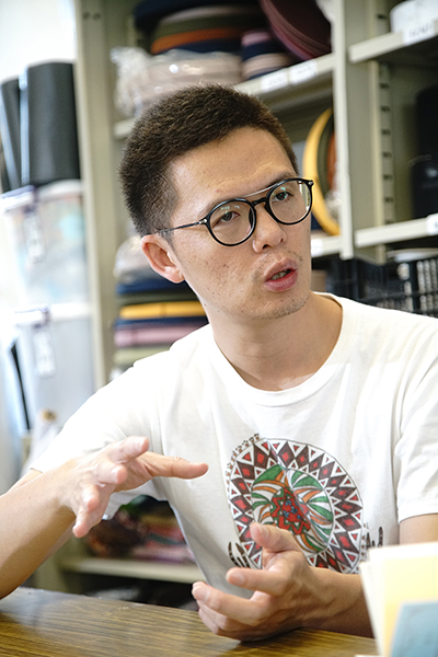 杉林布包專案管理人吳峰智。