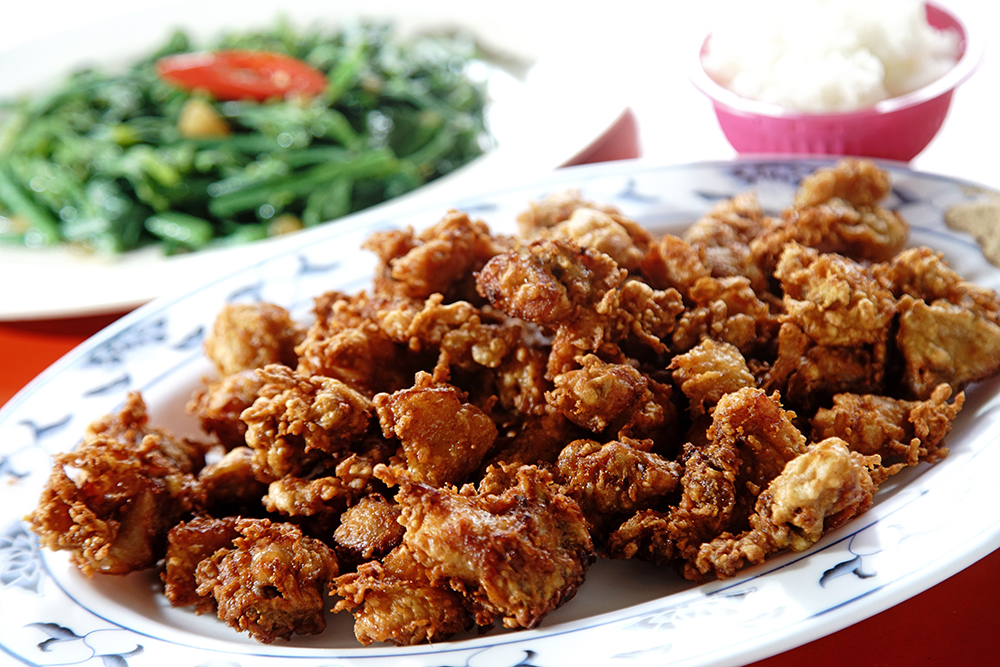 美味香酥的豆乳土雞。