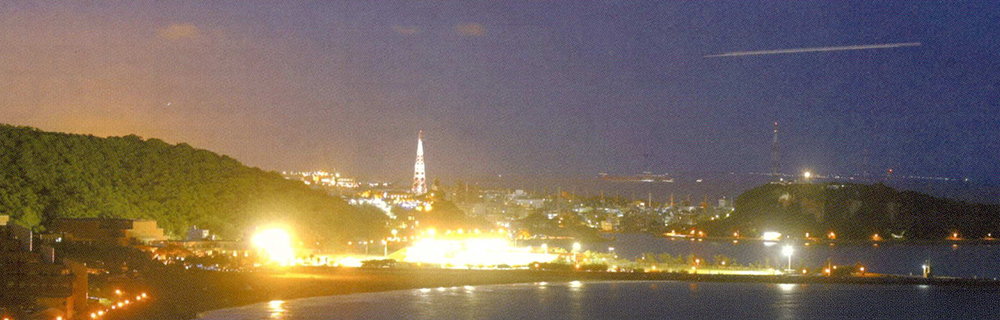 港岸空間的成功開發，讓高雄水岸越夜越美麗。