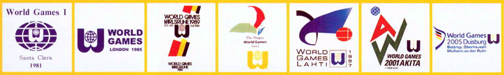 歷屆世運LOGO（由左到右）