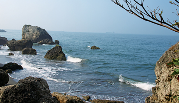 從山海園可眺望海景（攝影 / 葉振耀）