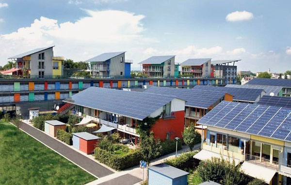 世界知名的陽光城-德國弗萊堡鎮。（圖/ Daveeza）