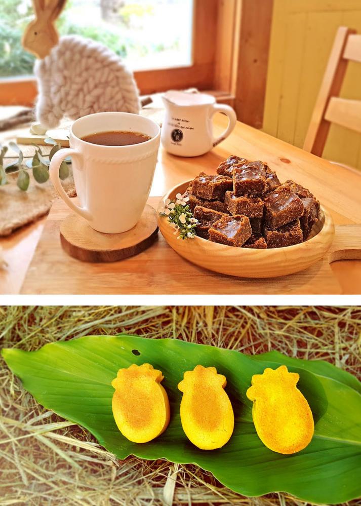 陳湘怡成功研發各式薑與薑黃的產品。（圖片提供／湘湘農坊）