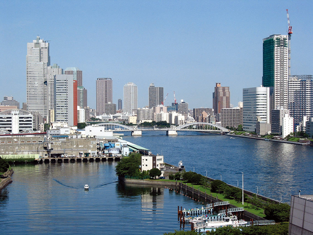 東京：一個美麗的水岸城市