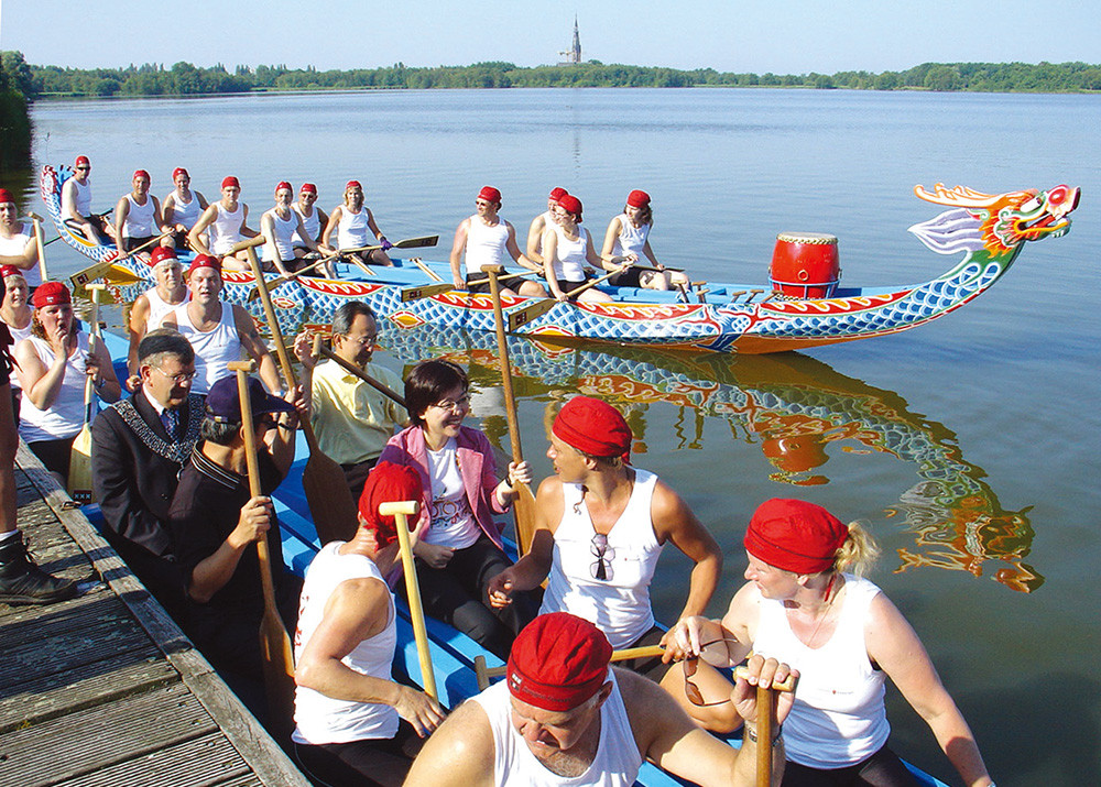 Kaohsiung Dragon Boats Appear in the Netherlands