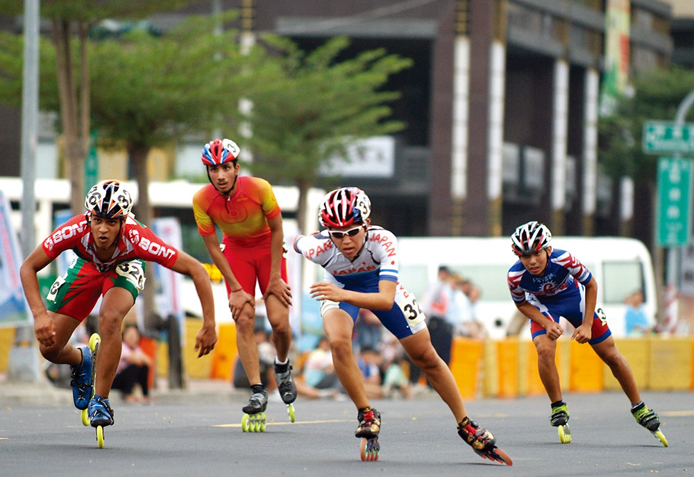 Taiwanese speed-skating athletes won an impressive 34 gold medals out of a total of 44 on offer.