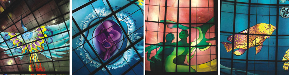 \"Dome of Light\" at Formosa Boulevard Station