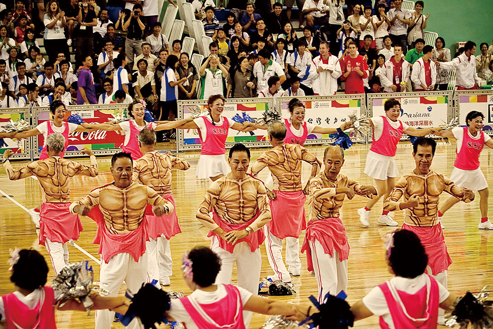 \"Young at Heart\" gave a splendid performance during The World Games Kaohsiung 2009 in July