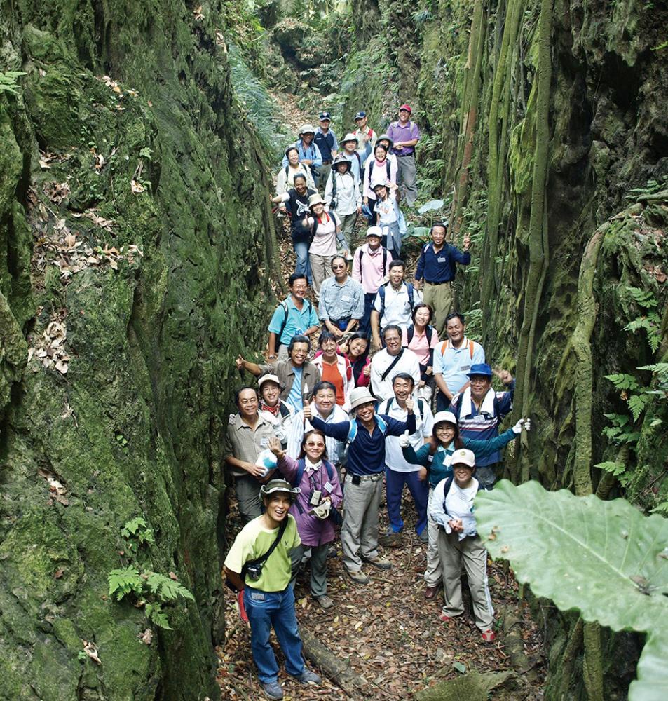 Chaishan is always full of visitors during the holiday periods.