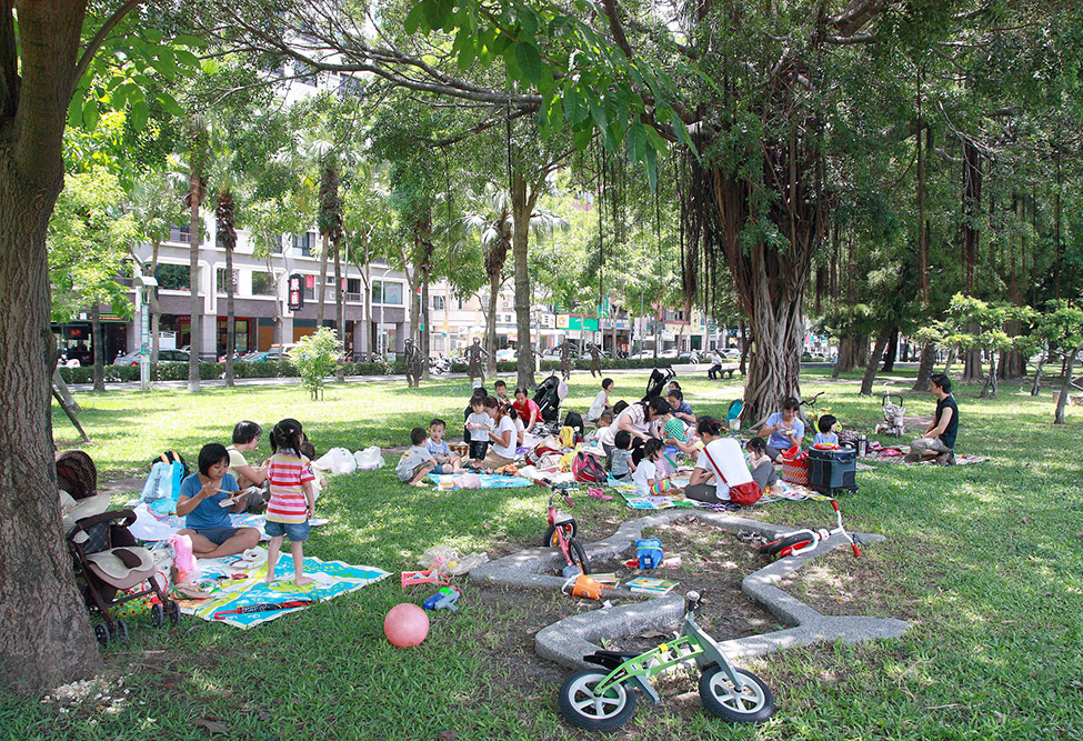高雄親子共學團的戶外公園活動。（圖片提供／高雄親子共學團）