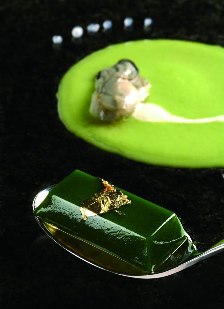 Colorful cuisine designed to resemble jewelry.