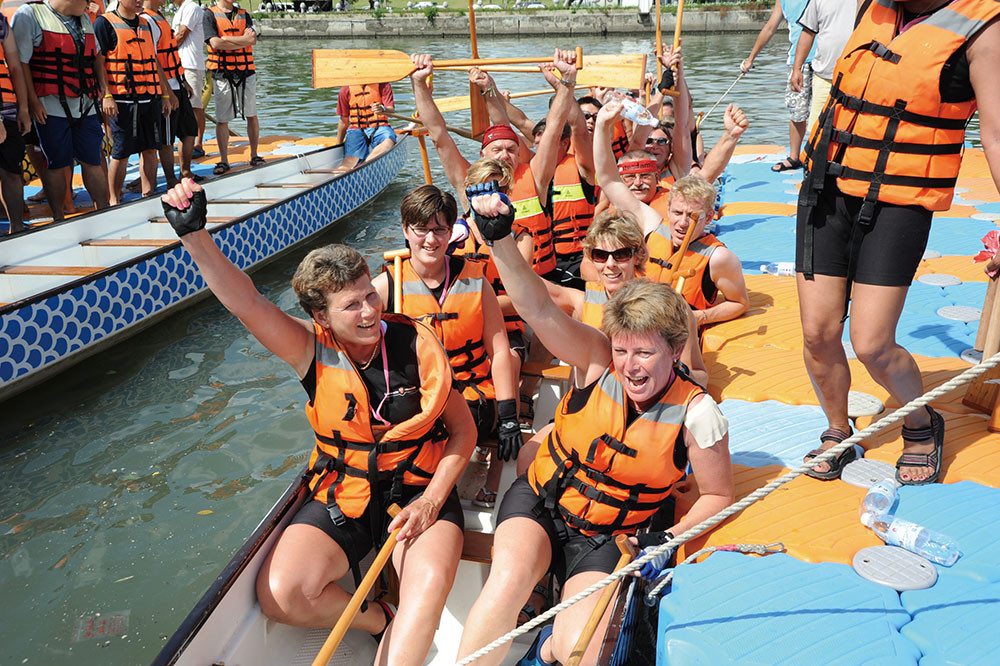 Kaohsiung\'s sister city Amstelveen participating in the race