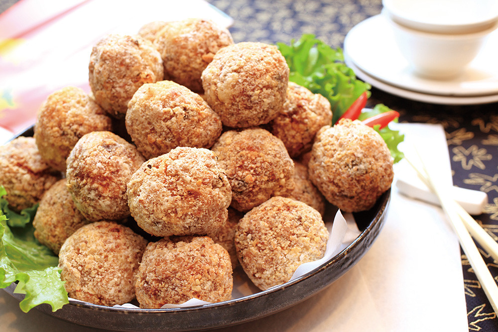 Golden Treasure Meatballs