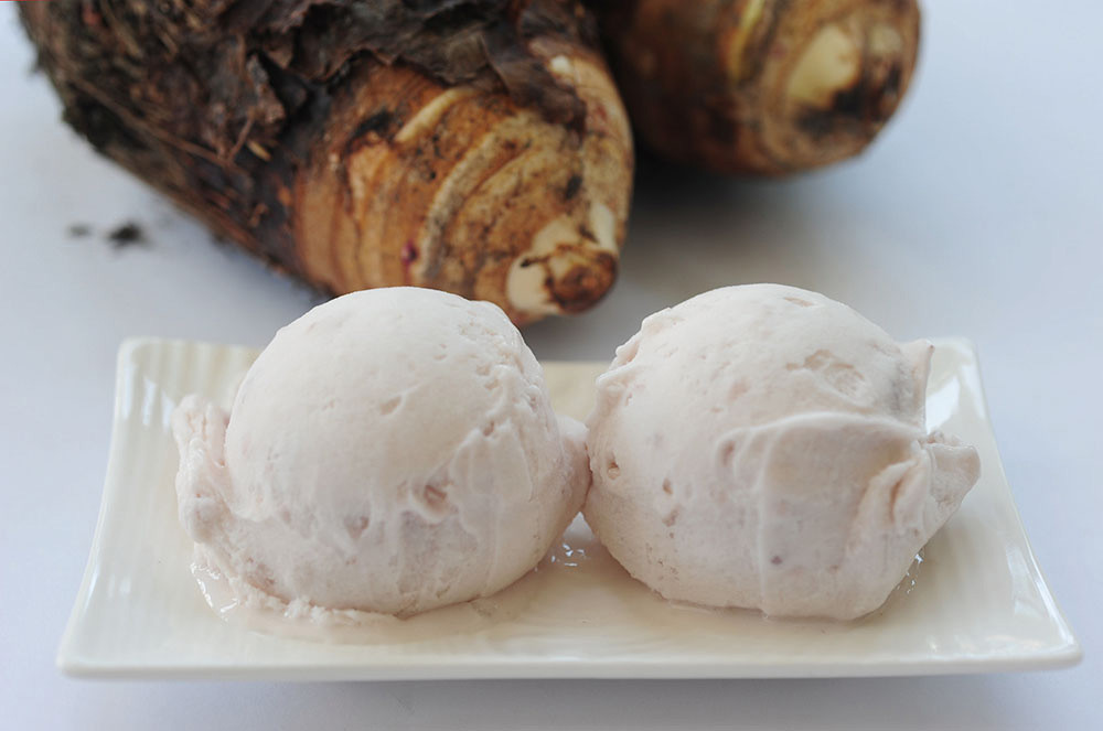 Taro ice cream