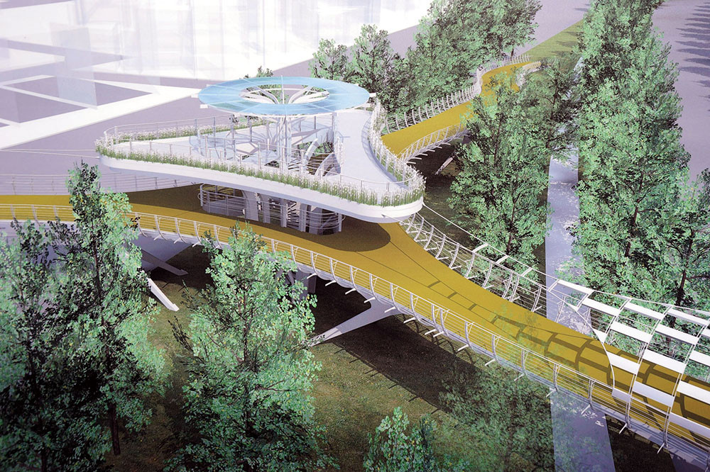 中山、凱旋路自行車橋