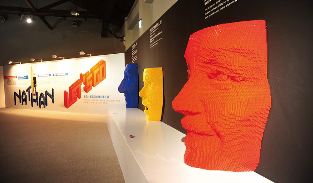 Exhibitions are now held regularly in the transformed warehouses.