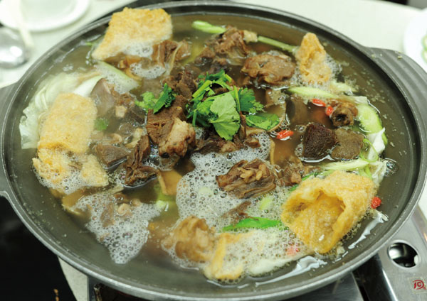 The bean paste is an indispensable partner to many culinary creations.