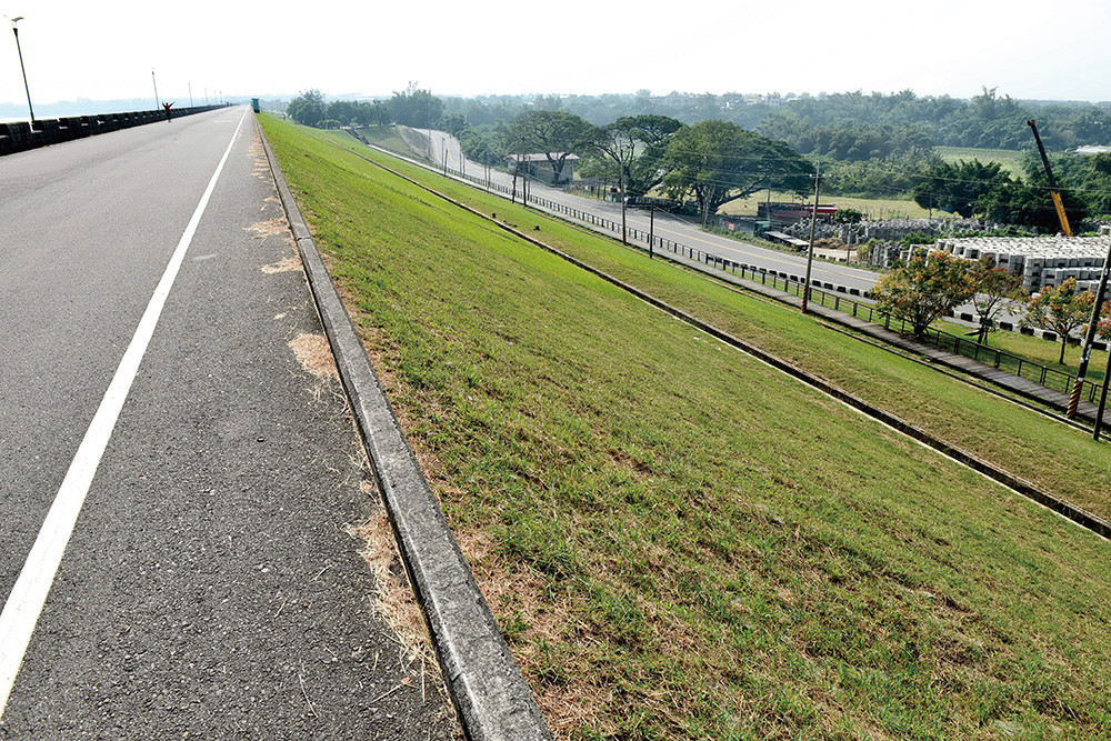 The embankment