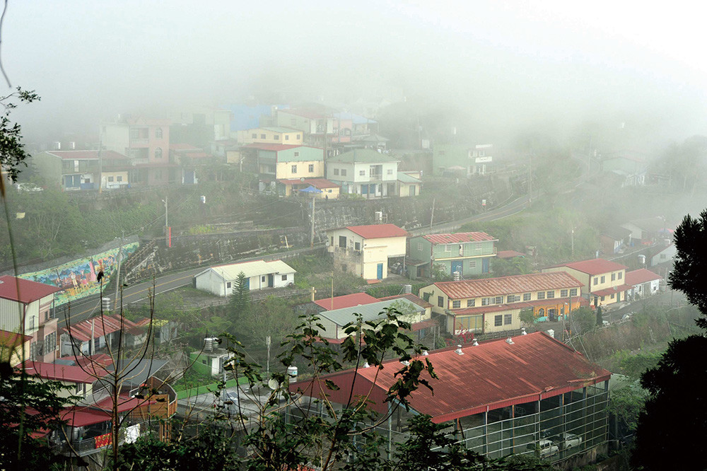 Looking down on Erjituan Village