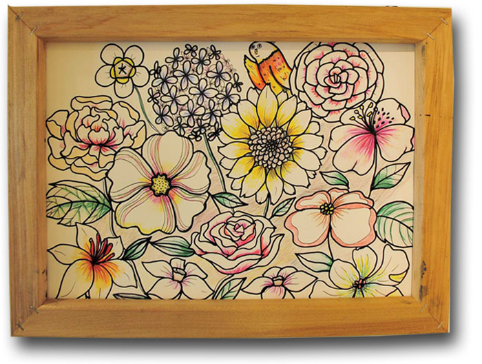 Natalie\'s charming wall-hangings