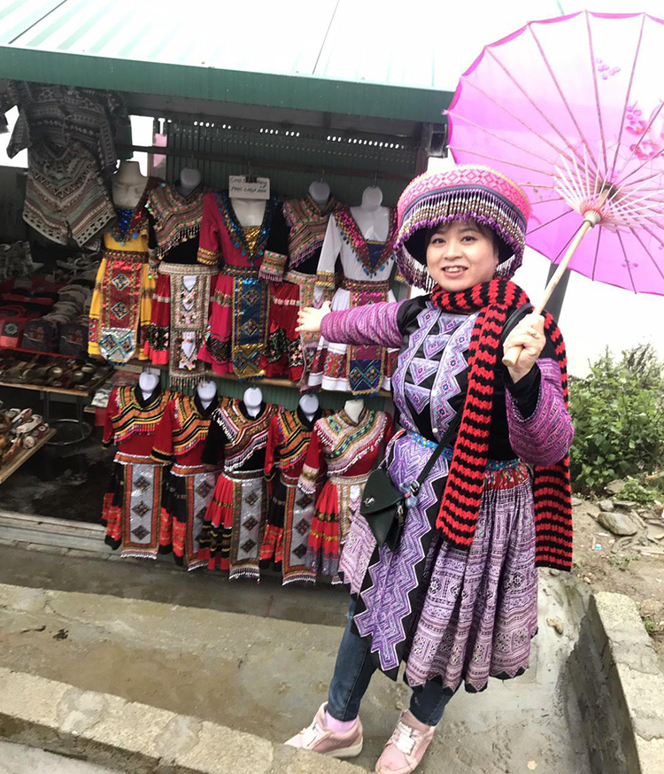 阮氏藥想讓台灣人了解當地少數民族的穿著和生活型態。（圖片提供／阮氏藥）