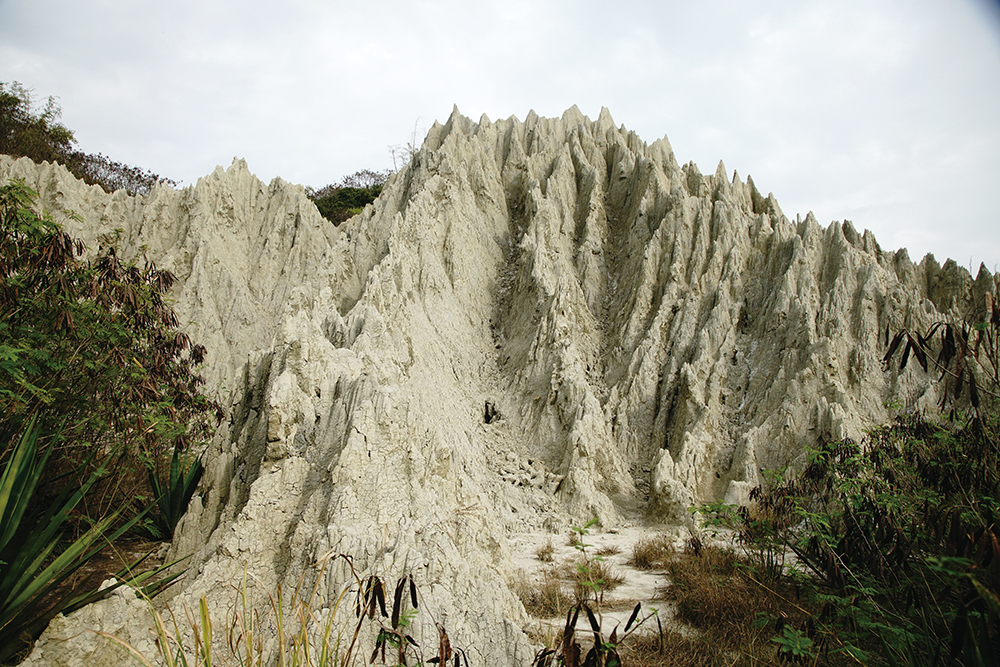 Mituo District\'s Fishing Village, Fish Ball and Badlands Landscape 