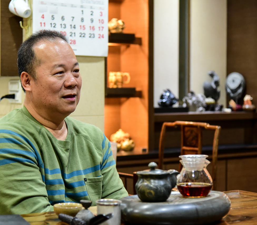 石雕藝術家盧志松（攝影／陳十攝影工作室）