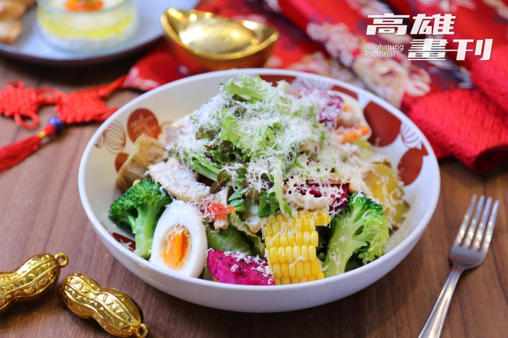 MAD時蔬沙拉是「吃當旬、品在地」的招牌料理。(攝影/Carter)
