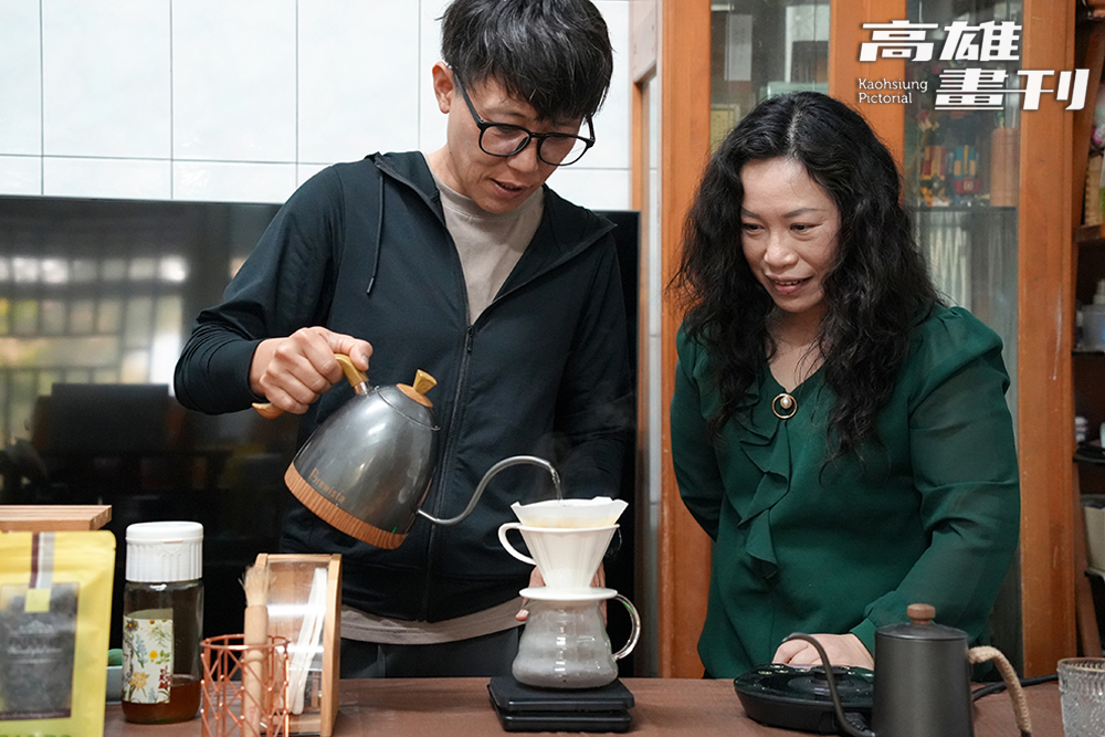 體驗手沖咖啡，煮一杯屬於自己的醇香。(攝影/Cindy Lee)