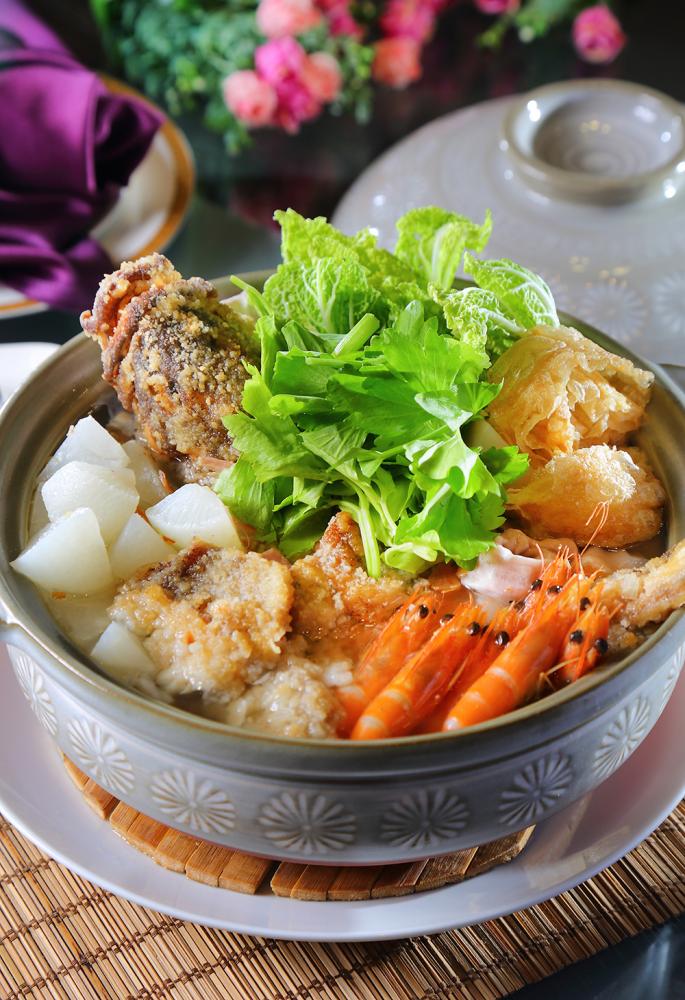 沙茶風味海斑鍋。（攝影／Carter）