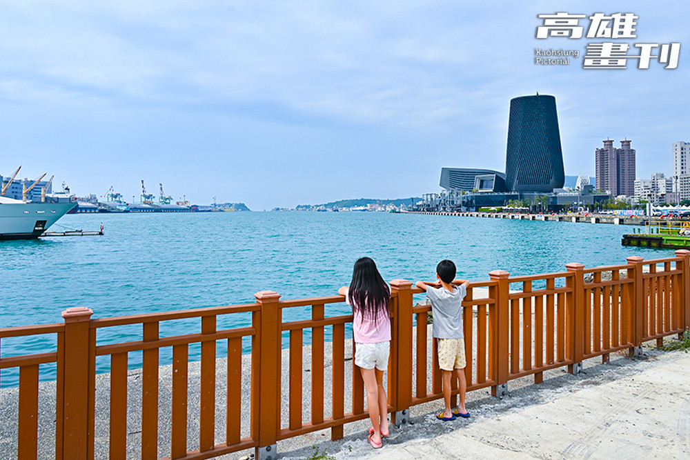 海風吹拂下，港灣美景盡收眼底。(攝影/Carter)