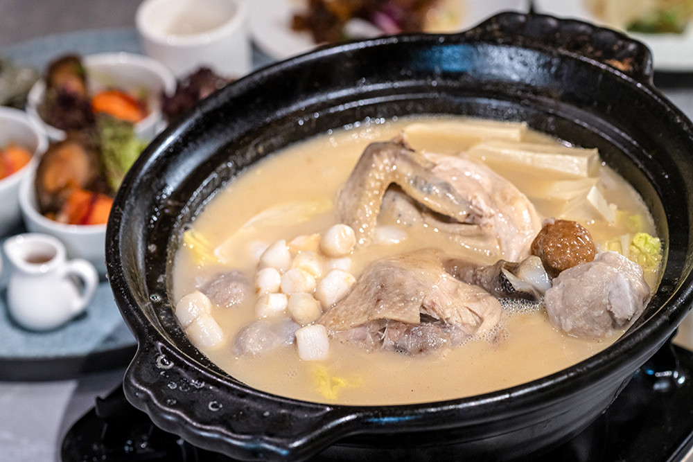 砂鍋濃雞湯。(圖片提供/禎美樓)