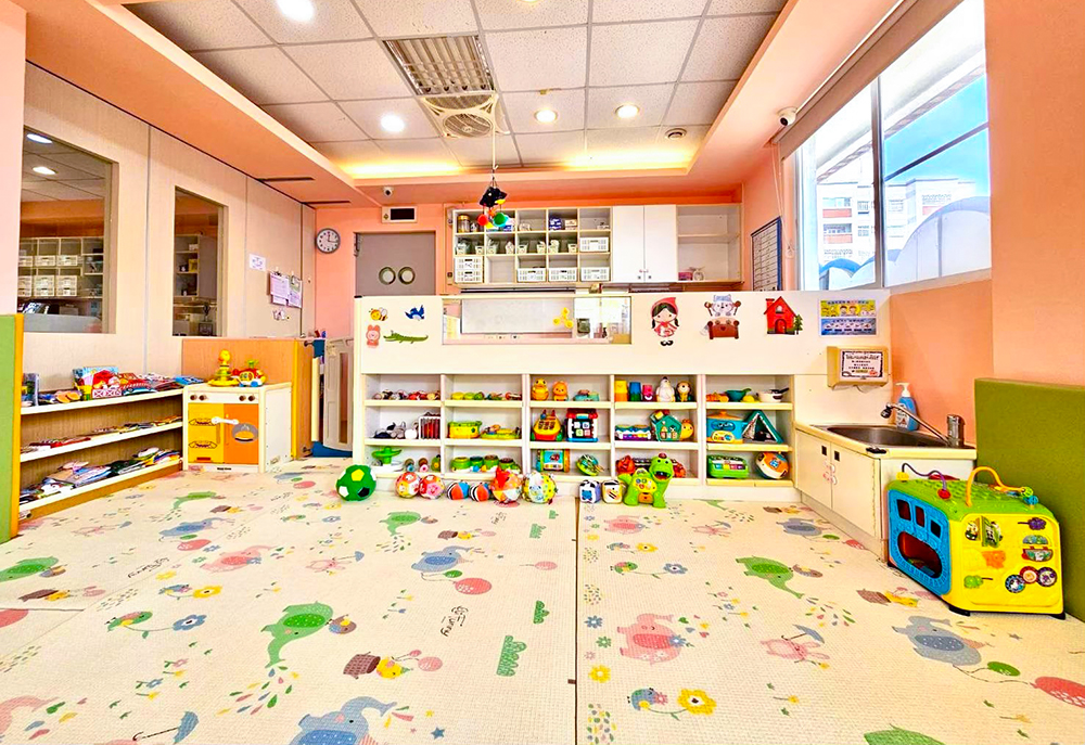 鳳山中崙公共托嬰中心。（圖片提供/高雄巿政府社會局兒童及少年福利科）