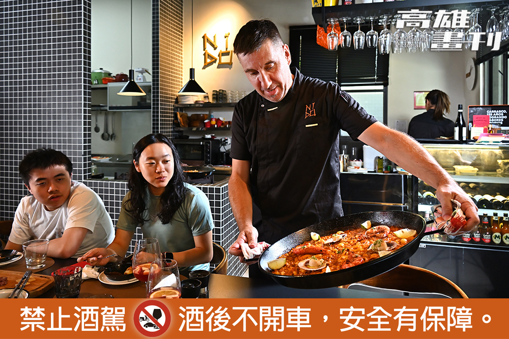 來到Nido Spanish Cuisine用餐不必太拘束，就像受邀到主廚家作客，感受西班牙人聚在一起好好吃飯聊天的生活。（攝影/Carter）