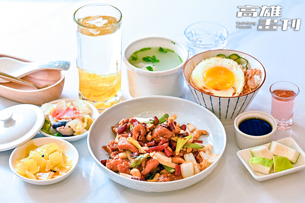 人氣招牌料理「腰果宮保雞丁」，口感鮮嫩、香辣帶甜。（攝影/Carter）