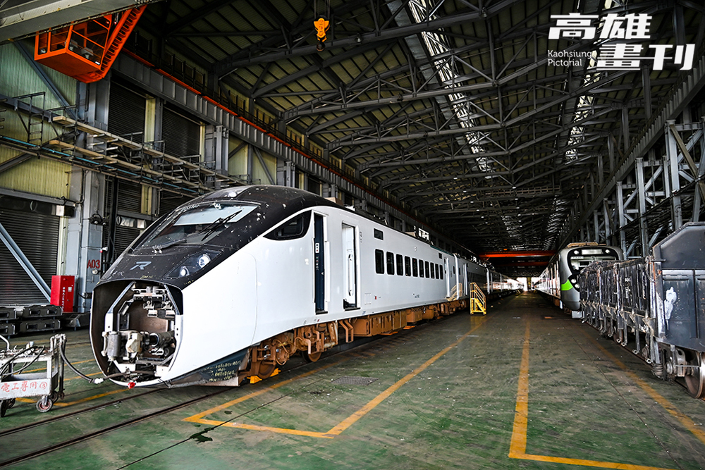 機廠負責列車檢修，因而有「火車醫院」的稱號。（攝影/Carter）