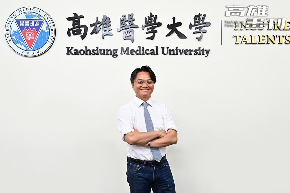 高雄醫學大學教務處推廣教育與數位學習中心主任郭昶志。(攝影/Carter)