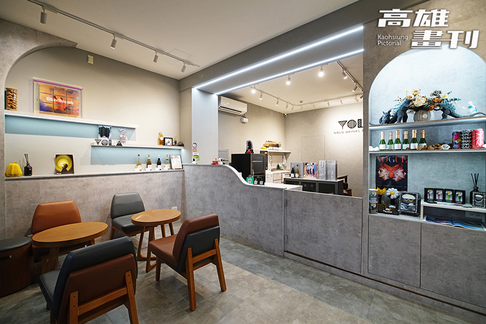 街邊店以簡潔明亮的設計，營造舒適自在的品飲空間。（攝影/曾信耀）