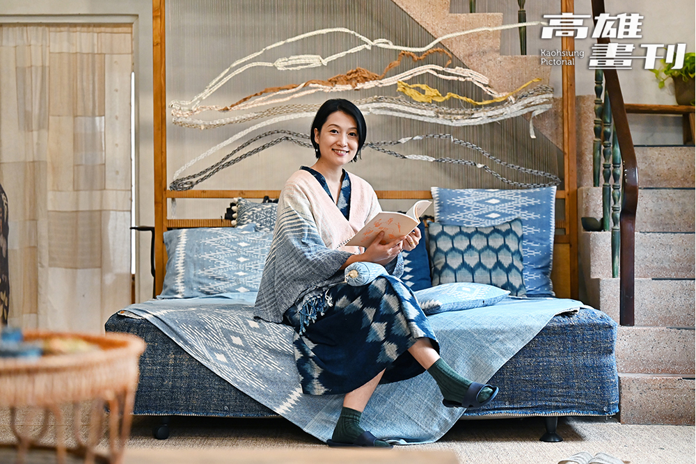 梁又平創辦品牌「洋嘎 YOUNGA」，將帶有信仰與土地溫度的天然織品融入日常家居，重新定義人與自然共生的現代生活樣貌。（攝影/Carter）