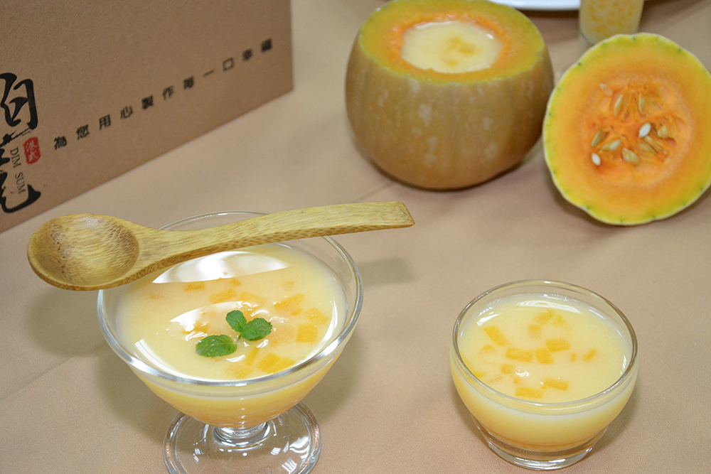 高雄2號糖度高，除了拿來入菜，製作甜點也很適合。(照片提供/吳倩芳技佐)