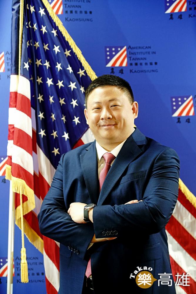 八月份甫走馬上任的美國在台協會高雄分處處長禹道瑞。（攝影/曾信耀）