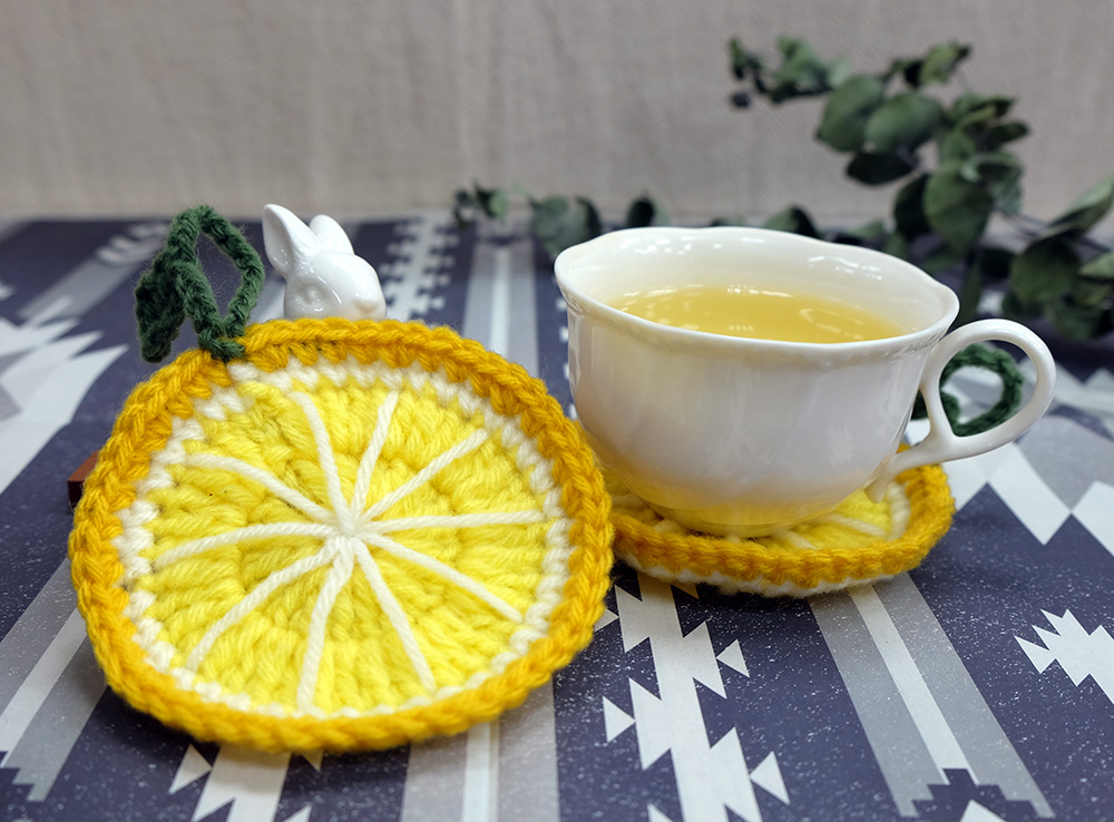 以銀離子抗菌紗製作的柳丁掛飾。（N̂g Chú-jiû 黃子柔‧攝影）