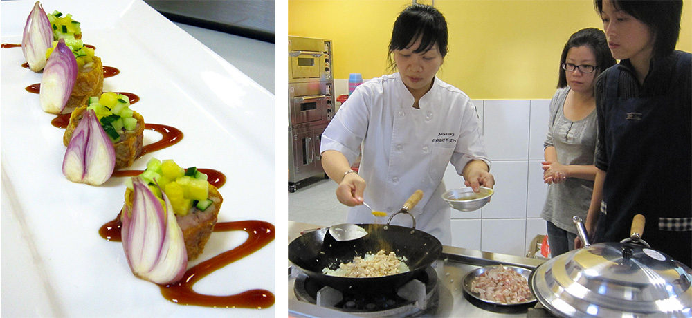 「娘惹五香滷肉」以高雄在地食材創新娘惹風味。（陳愛玲‧提供）