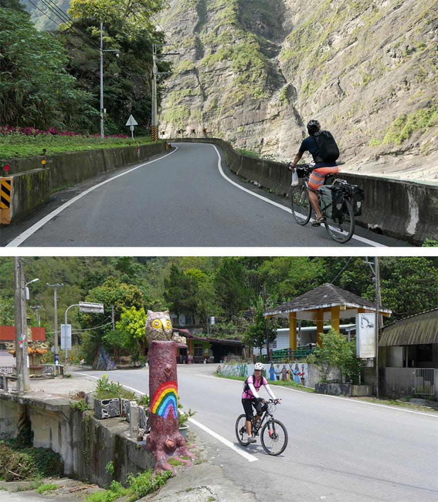 拜訪各地的原住民部落，分散各地的部落透過鐵馬串聯起來。（圖片提供/Eddie）