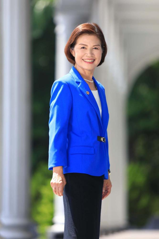 高雄市議會議長曾麗燕長期關心社會弱勢。（圖片提供/高雄市議會）