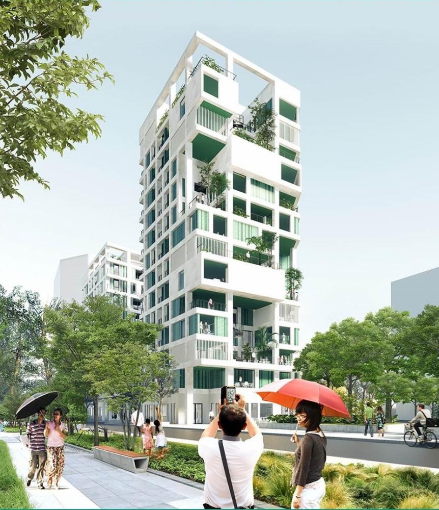 在施工中的苓雅區「凱旋青樹」共有245戶，規劃約40%以上戶數提供給弱勢戶，另外60%戶數則將租給大學生與年輕受薪階級等一般戶。(圖片提供/高雄市都發局)